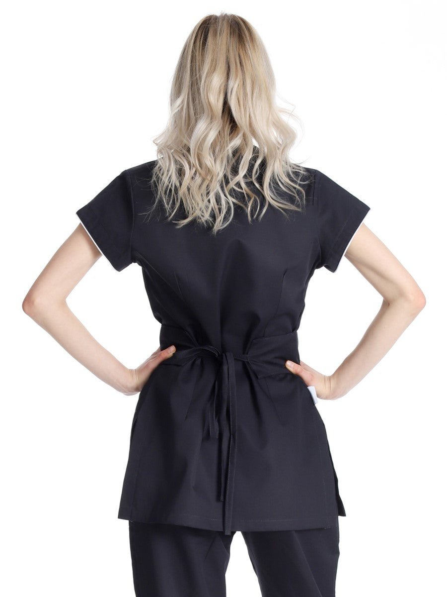 Kimono estetista cotone Jasmine - Westrose SRL - Abbigliamento da Lavoro Personalizzato