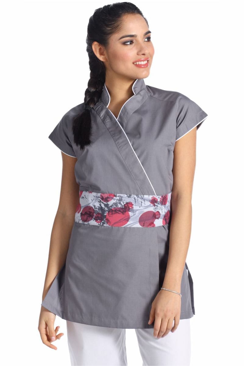 Kimono estetista cotone Jasmine - Westrose SRL - Abbigliamento da Lavoro Personalizzato
