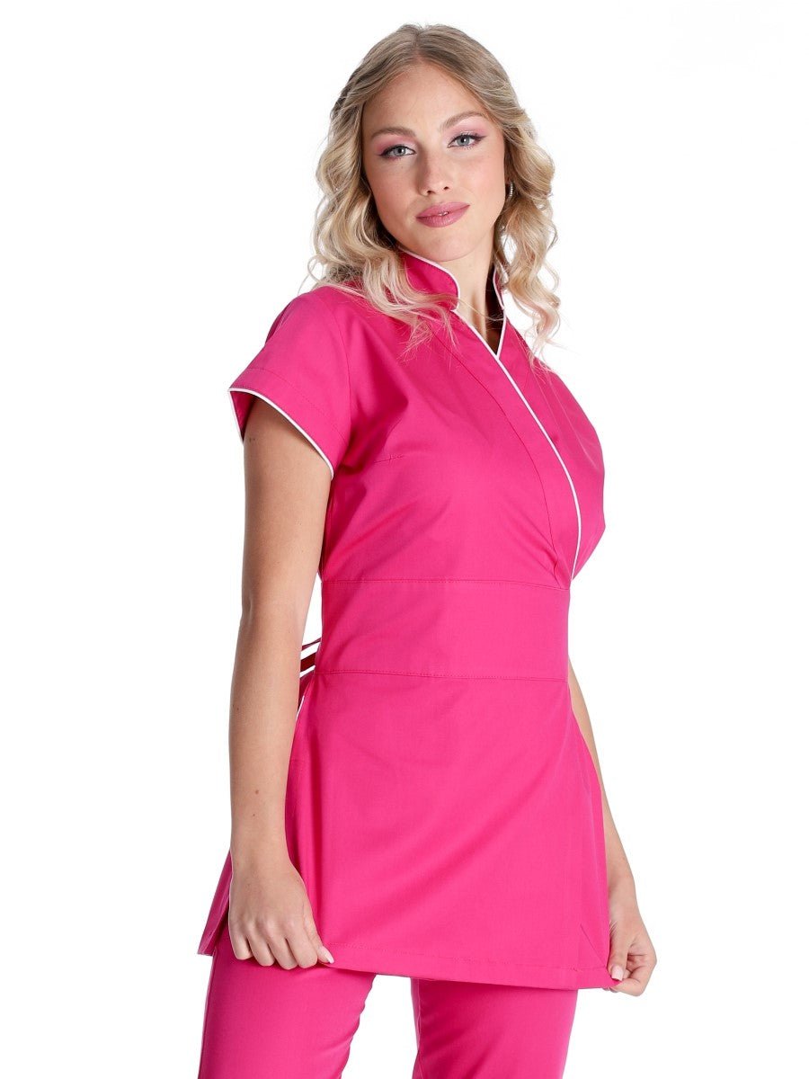 Kimono estetista cotone Jasmine - Westrose SRL - Abbigliamento da Lavoro Personalizzato