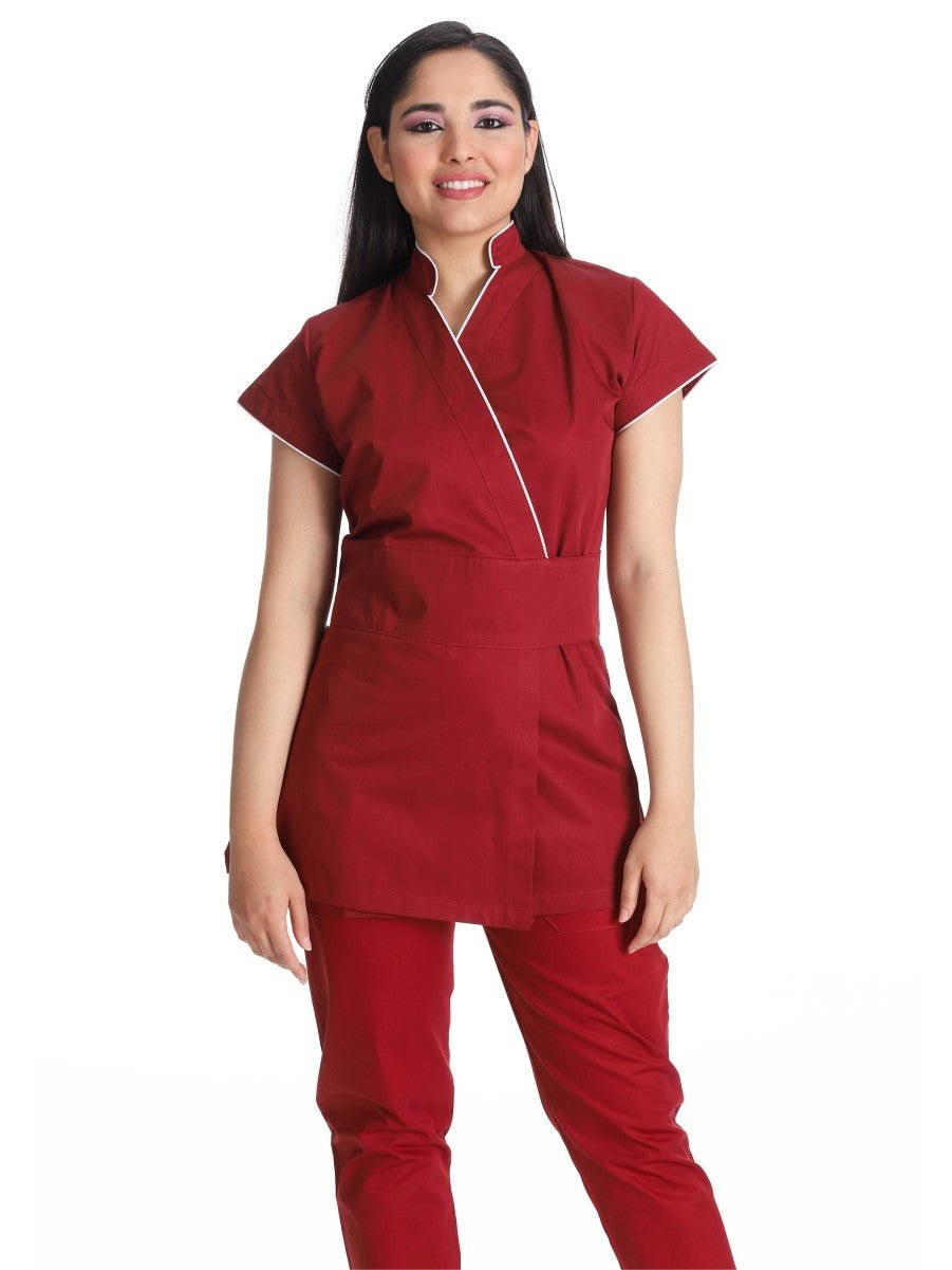 Kimono estetista cotone Jasmine - Westrose SRL - Abbigliamento da Lavoro Personalizzato