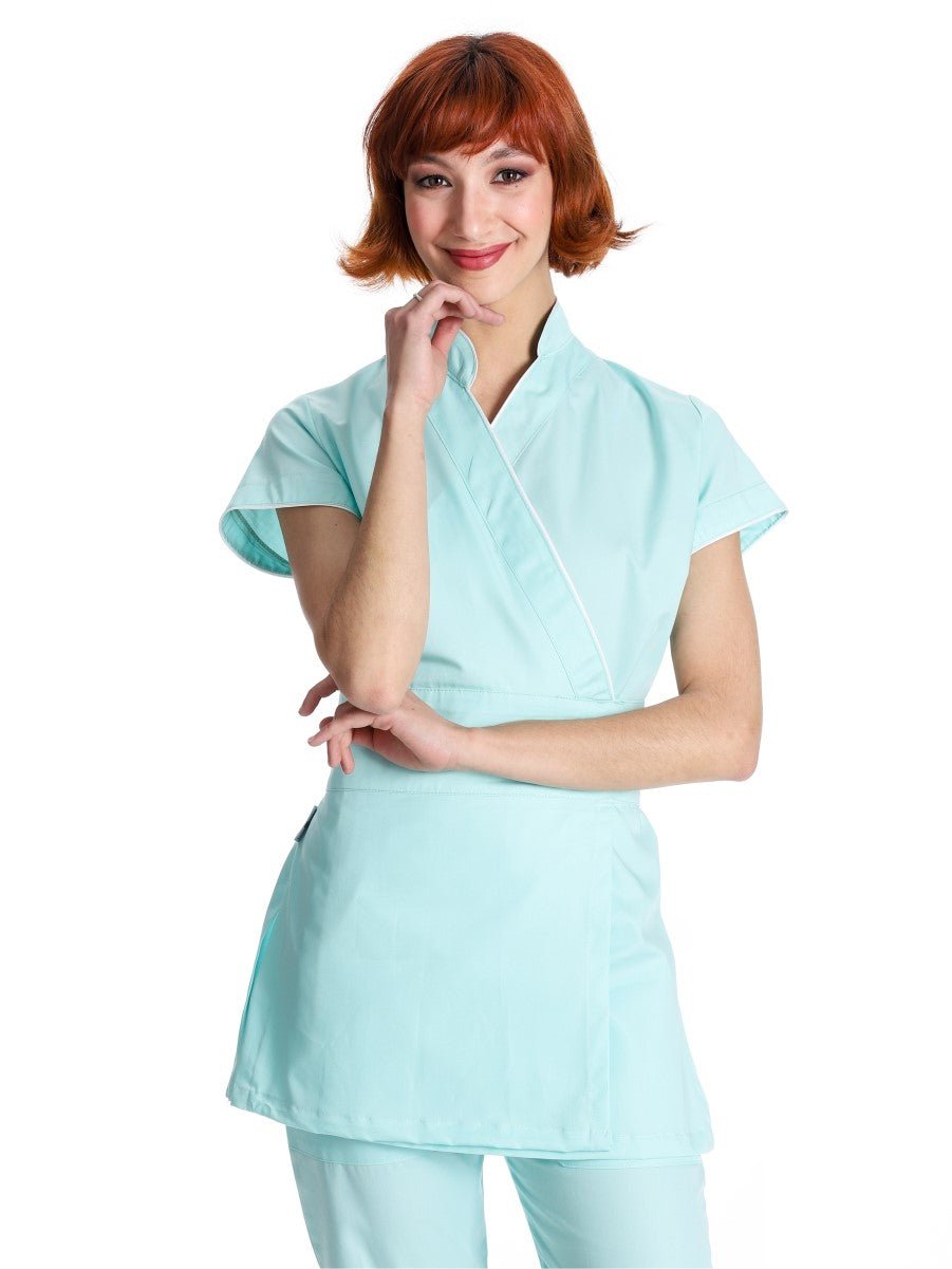 Kimono estetista cotone Jasmine - Westrose SRL - Abbigliamento da Lavoro Personalizzato