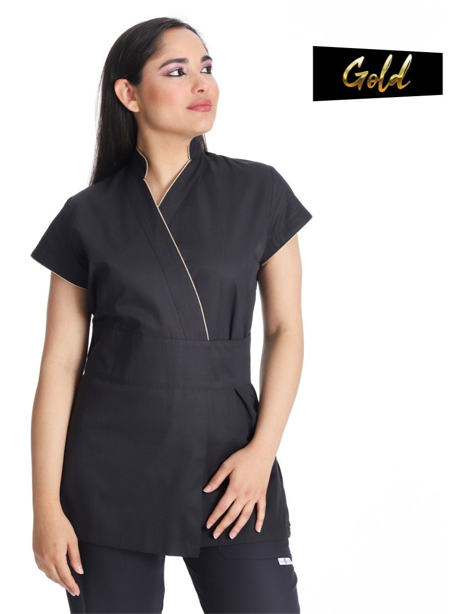 Kimono estetista cotone Jasmine - Westrose SRL - Abbigliamento da Lavoro Personalizzato