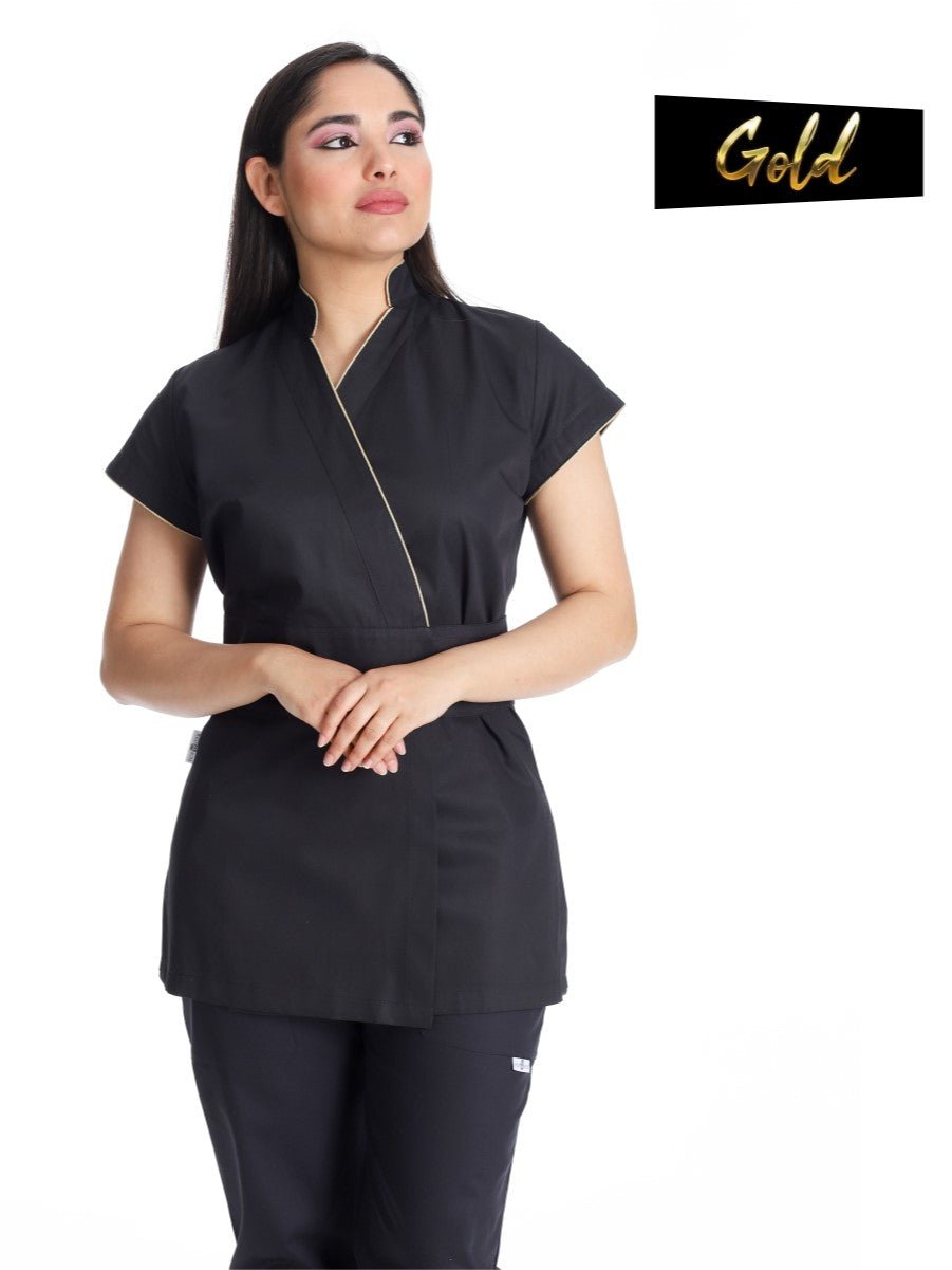 Kimono estetista cotone Jasmine - Westrose SRL - Abbigliamento da Lavoro Personalizzato