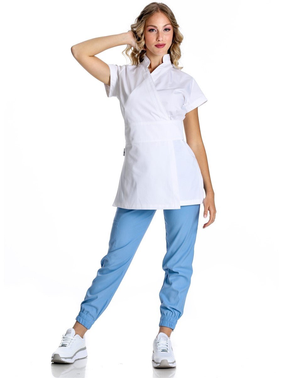 Kimono estetista cotone Jasmine - Westrose SRL - Abbigliamento da Lavoro Personalizzato