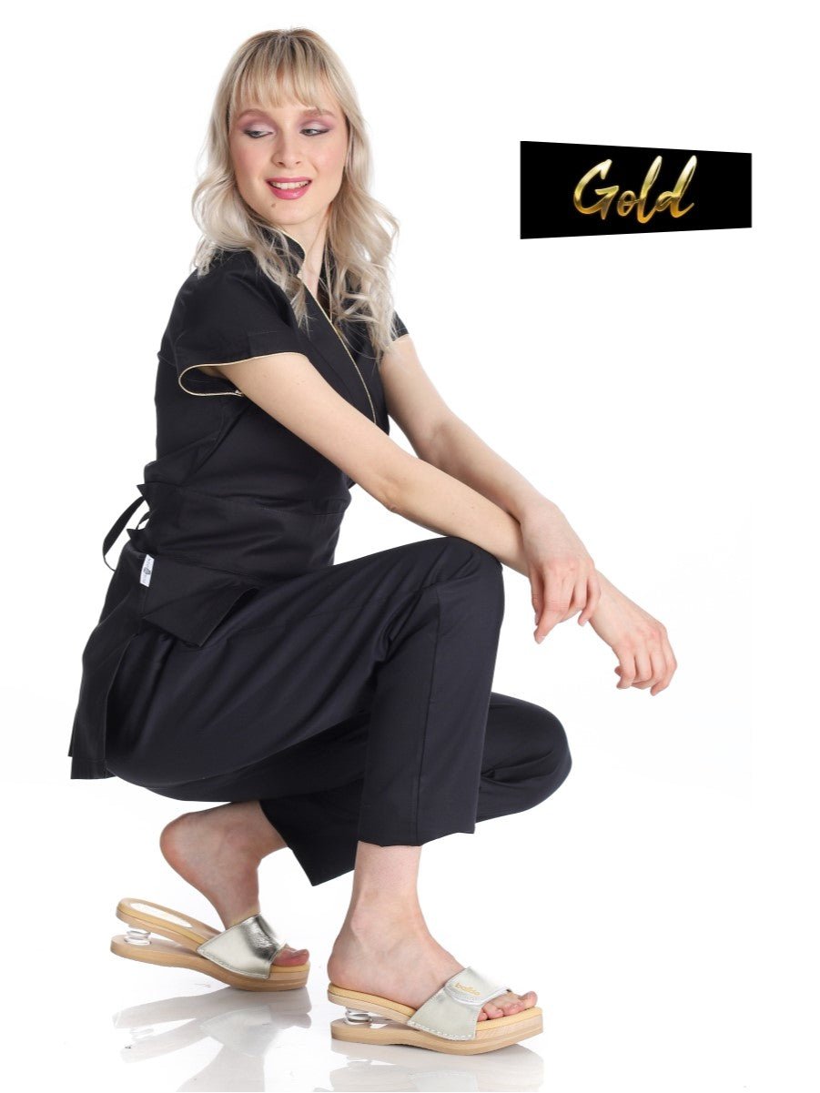 Kimono estetista cotone Jasmine - Westrose SRL - Abbigliamento da Lavoro Personalizzato