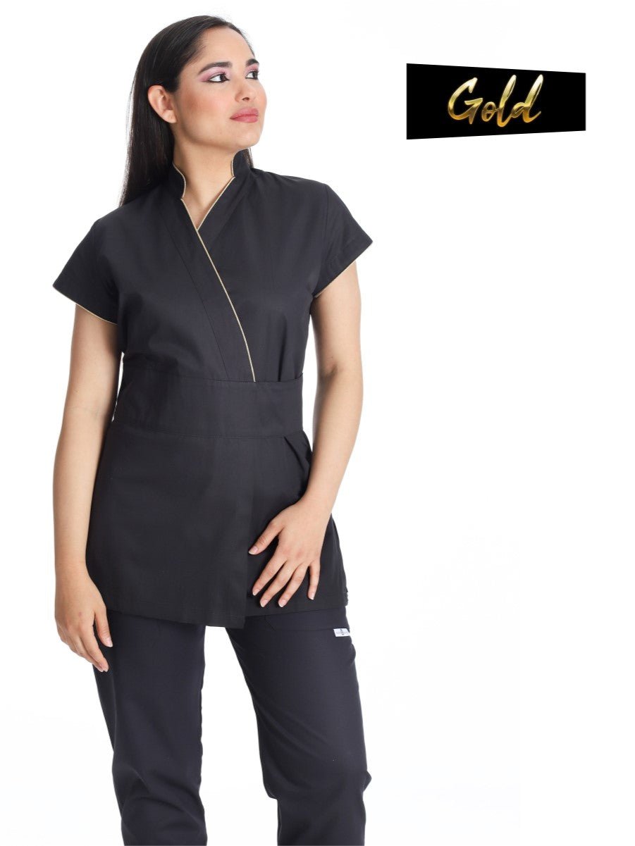 Kimono estetista cotone Jasmine - Westrose SRL - Abbigliamento da Lavoro Personalizzato