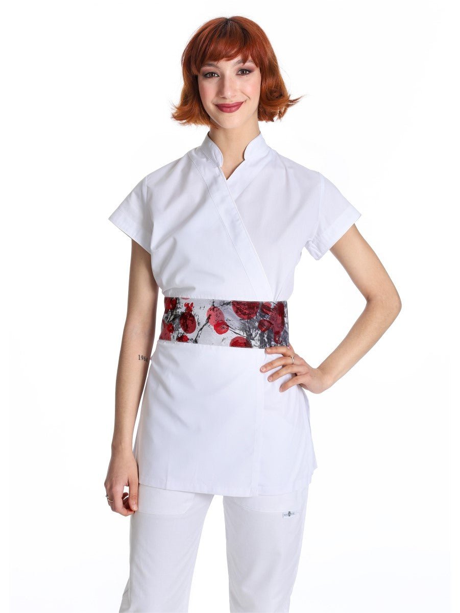 Kimono estetista cotone Jasmine - Westrose SRL - Abbigliamento da Lavoro Personalizzato