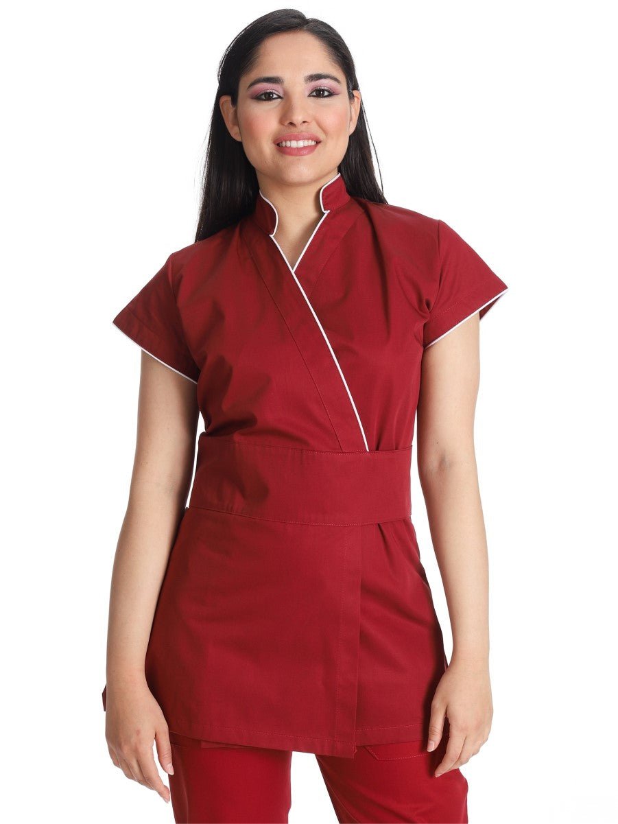 Kimono estetista cotone Jasmine - Westrose SRL - Abbigliamento da Lavoro Personalizzato