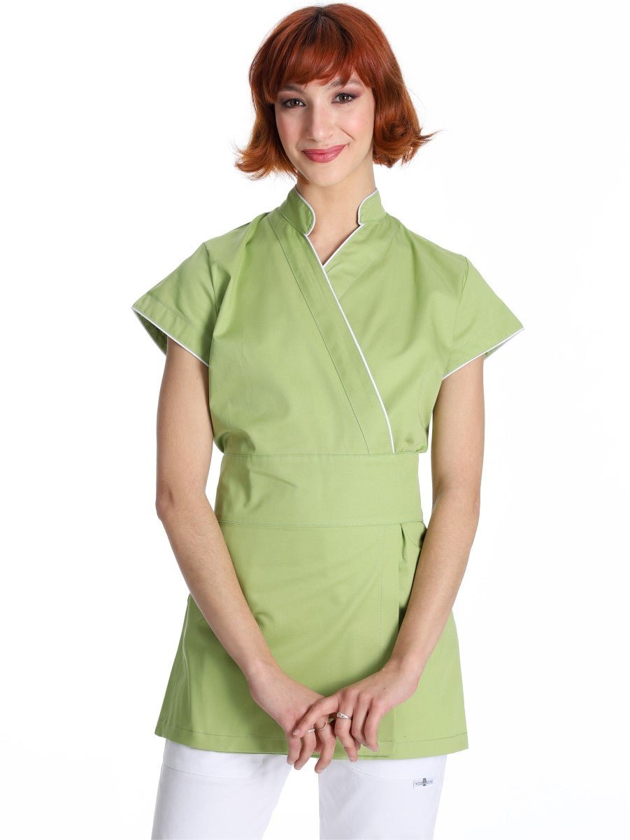 Kimono estetista cotone Jasmine - Westrose SRL - Abbigliamento da Lavoro Personalizzato
