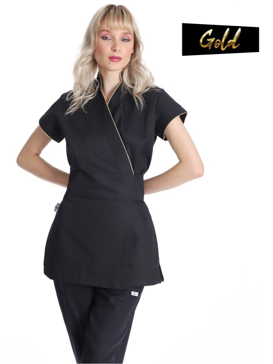 Kimono estetista cotone Jasmine - Westrose SRL - Abbigliamento da Lavoro Personalizzato