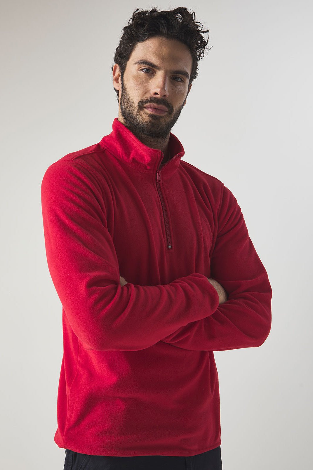 Micropile mezza zip Black Spider Polaris 160 gr - Westrose SRL - Abbigliamento da Lavoro Personalizzato