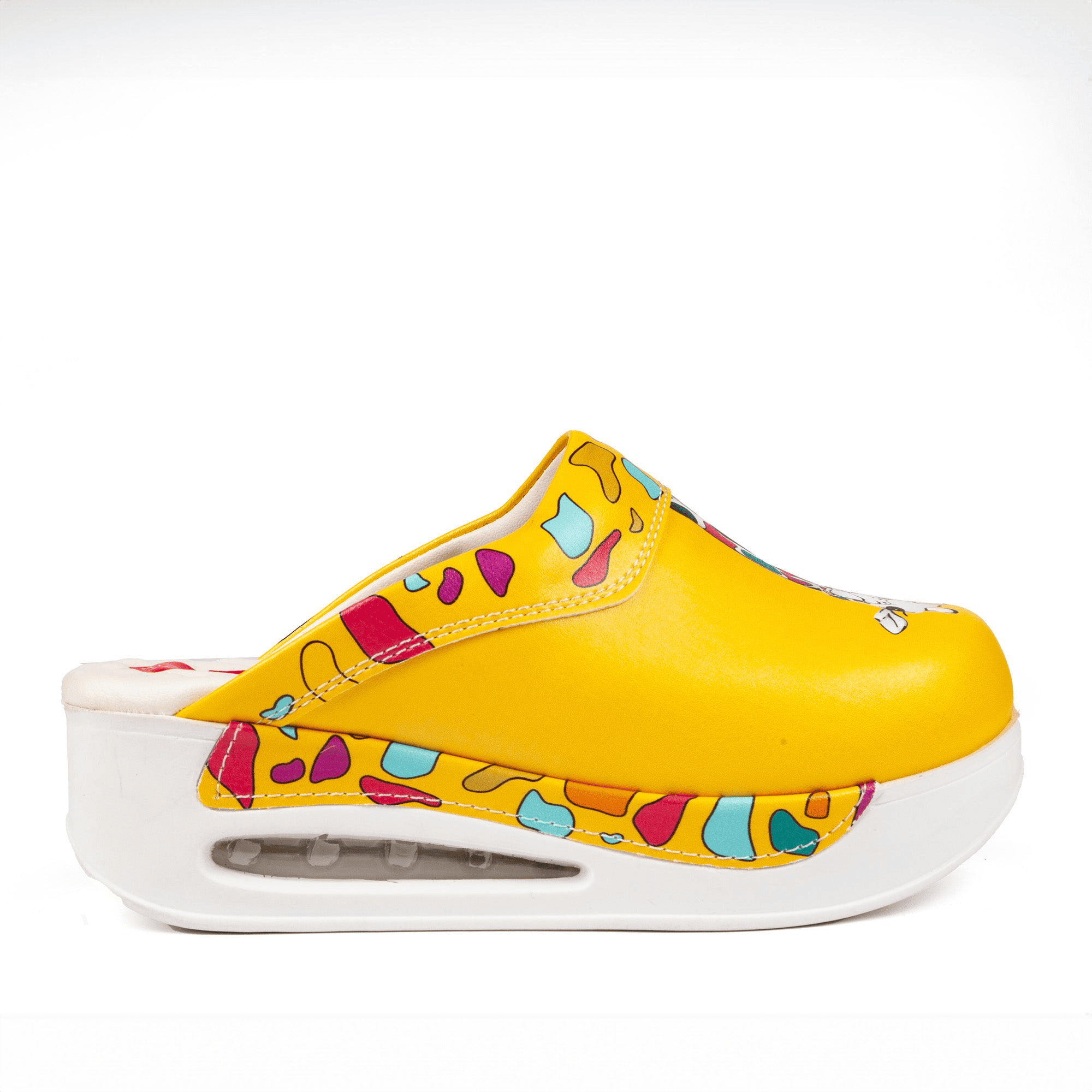 Zoccoli Sanitari in pelle Morbidelle Giraffa