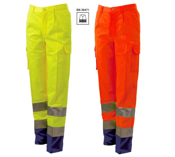 Pantalone alta visibilità Blue Tech ART286 - Westrose SRL - Abbigliamento da Lavoro Personalizzato