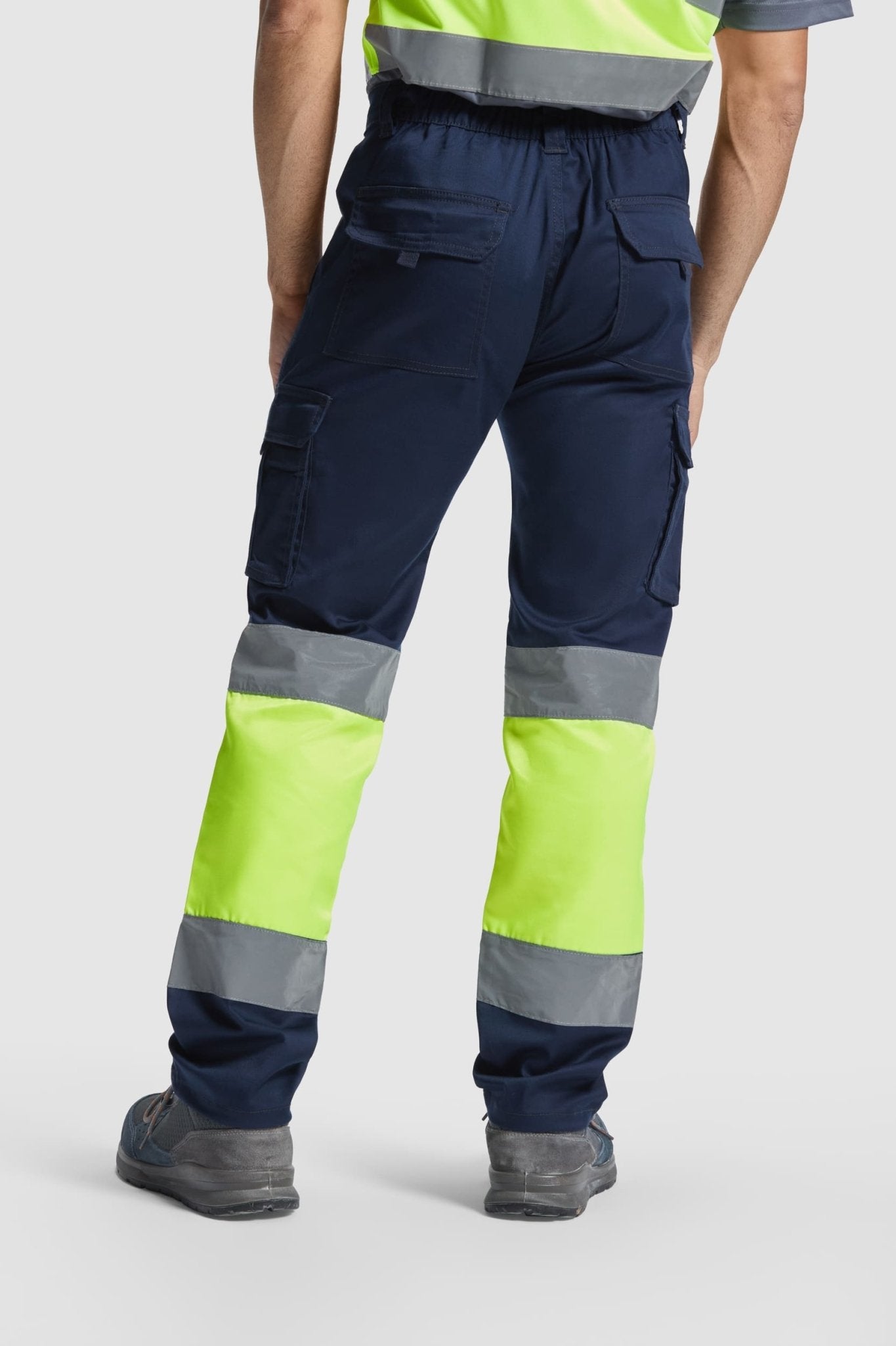 Pantalone elasticizzato alta visibilità Roly Daily Stretch HV 250 gr - Westrose SRL - Abbigliamento da Lavoro Personalizzato