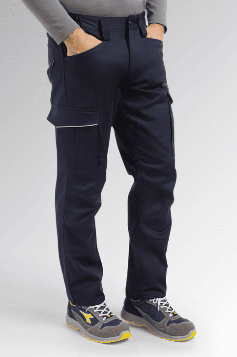 Pantalone elasticizzato Diadora Staff Stretch Cargo 260 gr - Westrose SRL - Abbigliamento da Lavoro Personalizzato