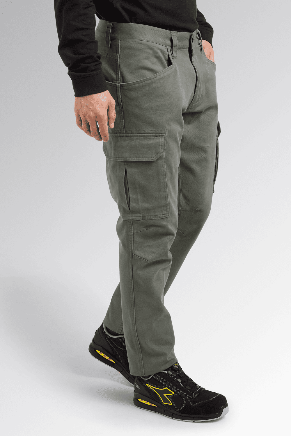 Pantalone invernale elasticizzato Diadora Moscow Cargo 330 gr - Westrose SRL - Abbigliamento da Lavoro Personalizzato