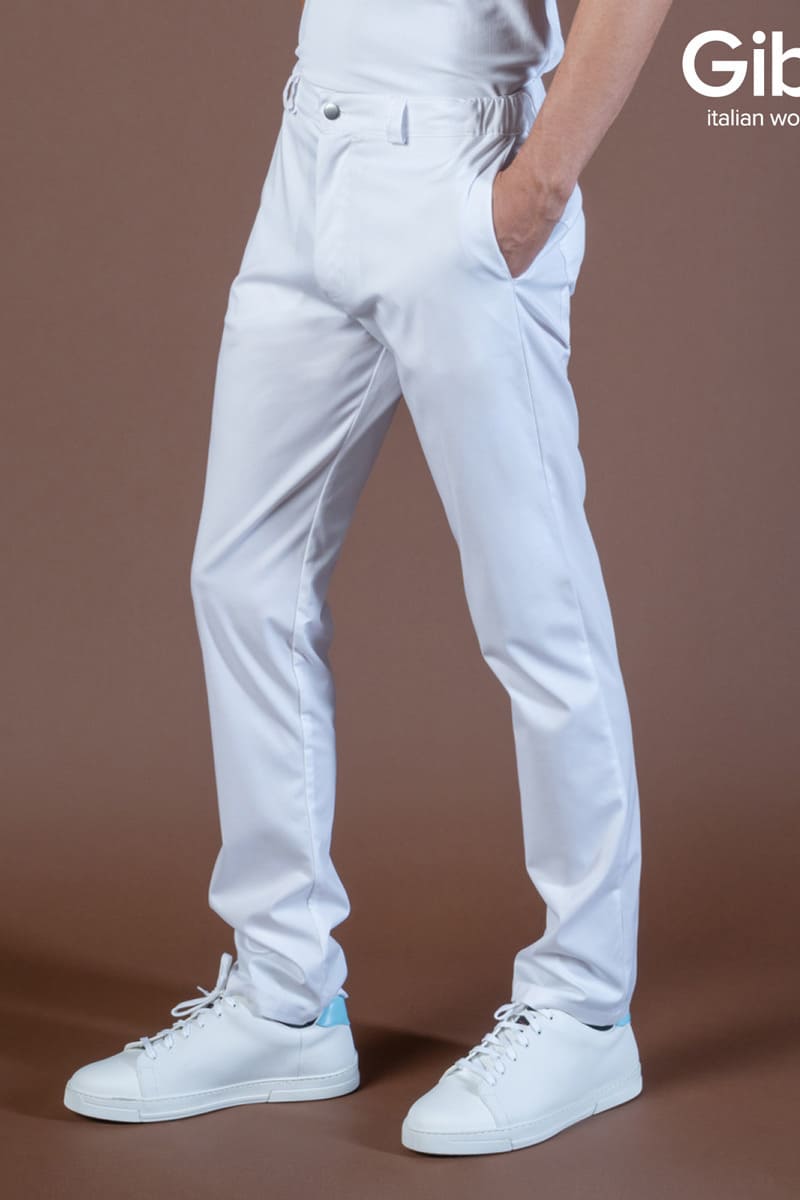 Pantalone lyocell elasticizzato Giblor's Jackie - Westrose SRL - Abbigliamento da Lavoro Personalizzato
