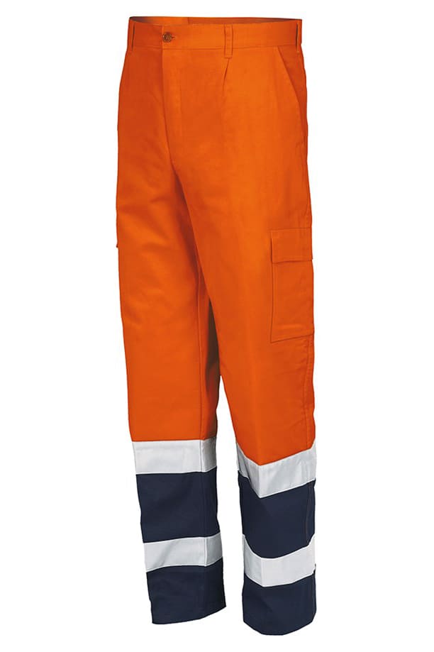 Pantaloni 4 stagioni alta visibilità bicolor Issa Line - Westrose SRL - Abbigliamento da Lavoro Personalizzato