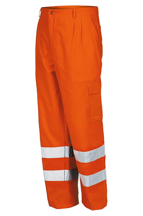Pantaloni 4 stagioni alta visibilità bicolor Issa Line - Westrose SRL - Abbigliamento da Lavoro Personalizzato