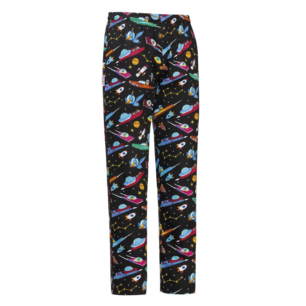 Pantaloni cucina Fantasia unisex cotone Egochef Coulisse 3502 - Westrose SRL - Abbigliamento da Lavoro Personalizzato