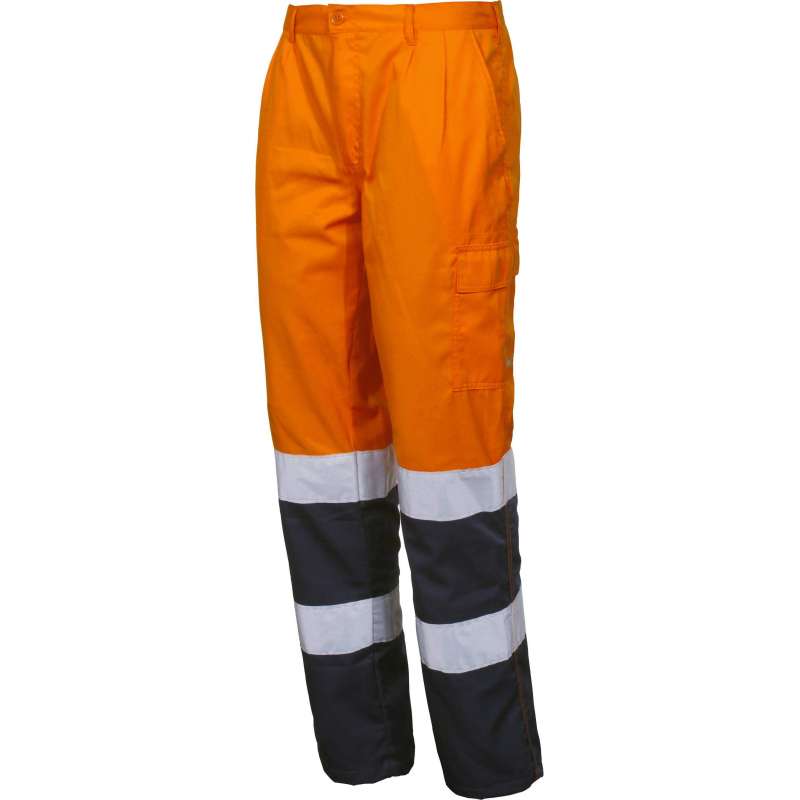 Pantaloni estivi alta visibilità bicolor Issa Line AV Light - Westrose SRL - Abbigliamento da Lavoro Personalizzato