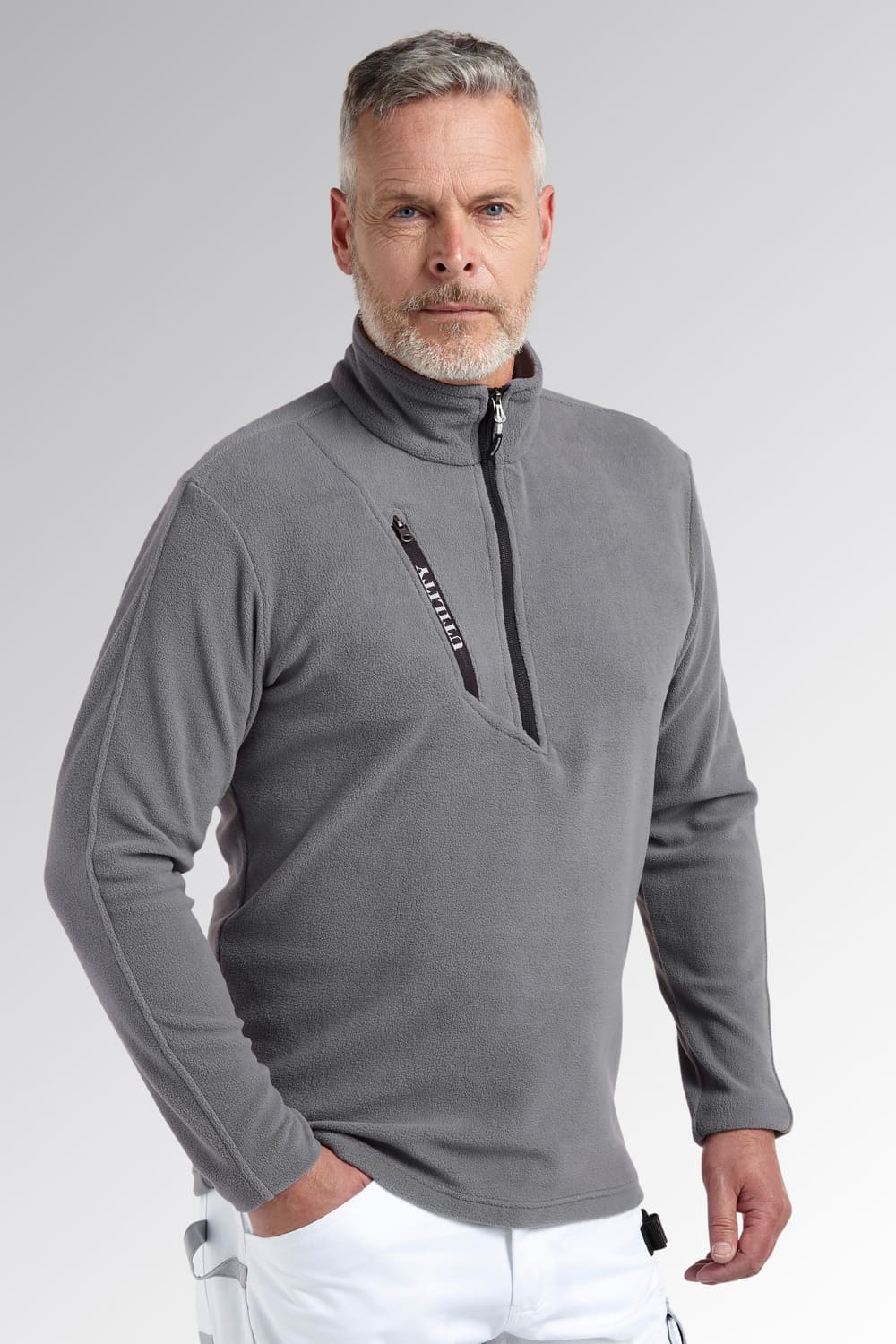 Pile mezza zip Diadora Pocket Litework 170 gr - Westrose SRL - Abbigliamento da Lavoro Personalizzato