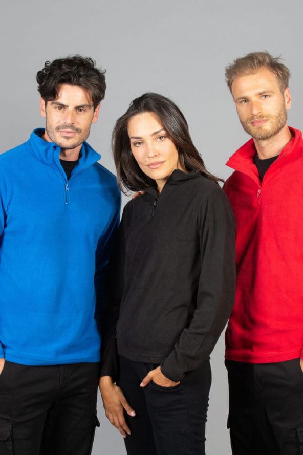 Pile mezza zip JRC Lione Man 150 gr - Westrose SRL - Abbigliamento da Lavoro Personalizzato