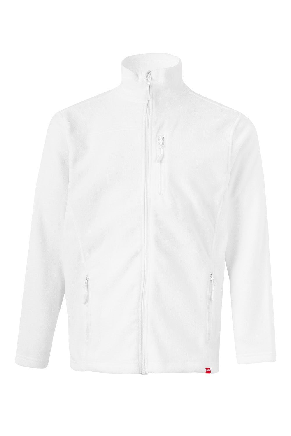 Pile zip intera unisex bianco Velilla 201502 - Westrose