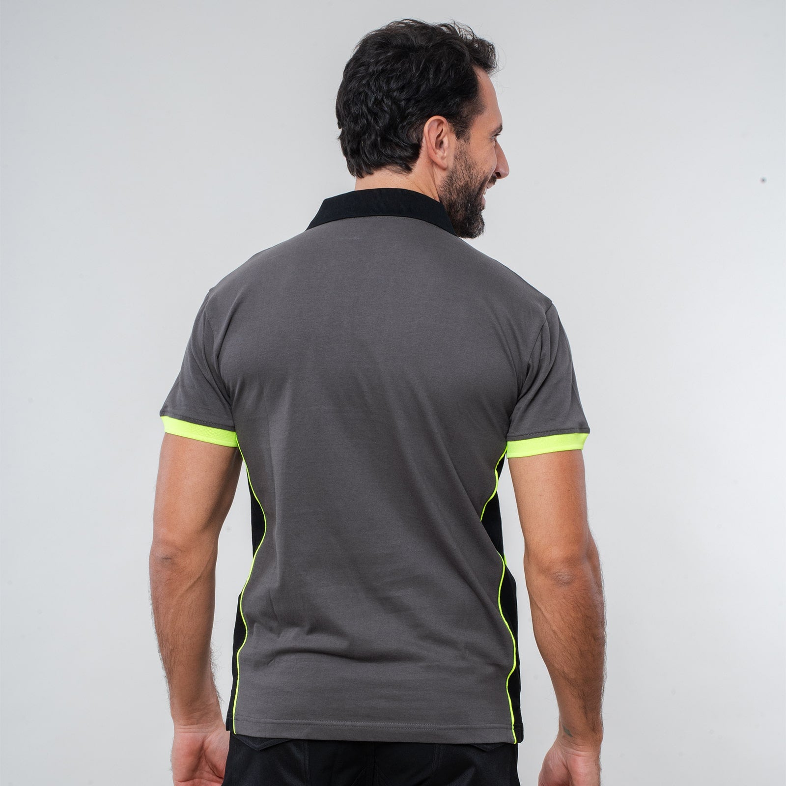 Polo in cotone con zip JRC Florida 165 gr