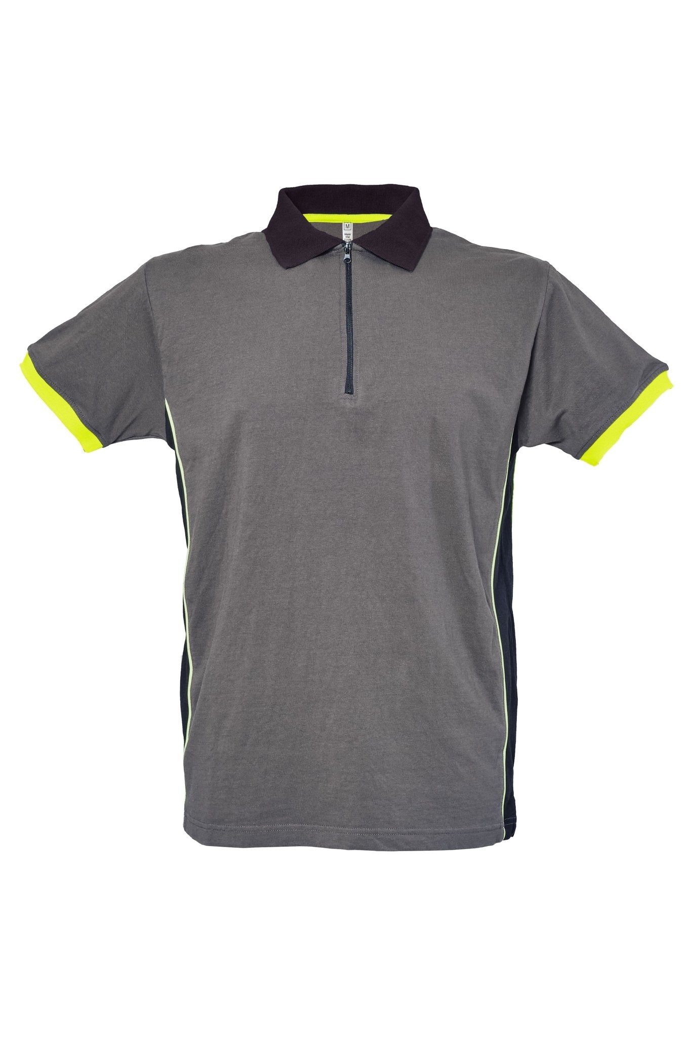 Polo in cotone con zip JRC Florida 165 gr - Westrose SRL - Abbigliamento da Lavoro Personalizzato