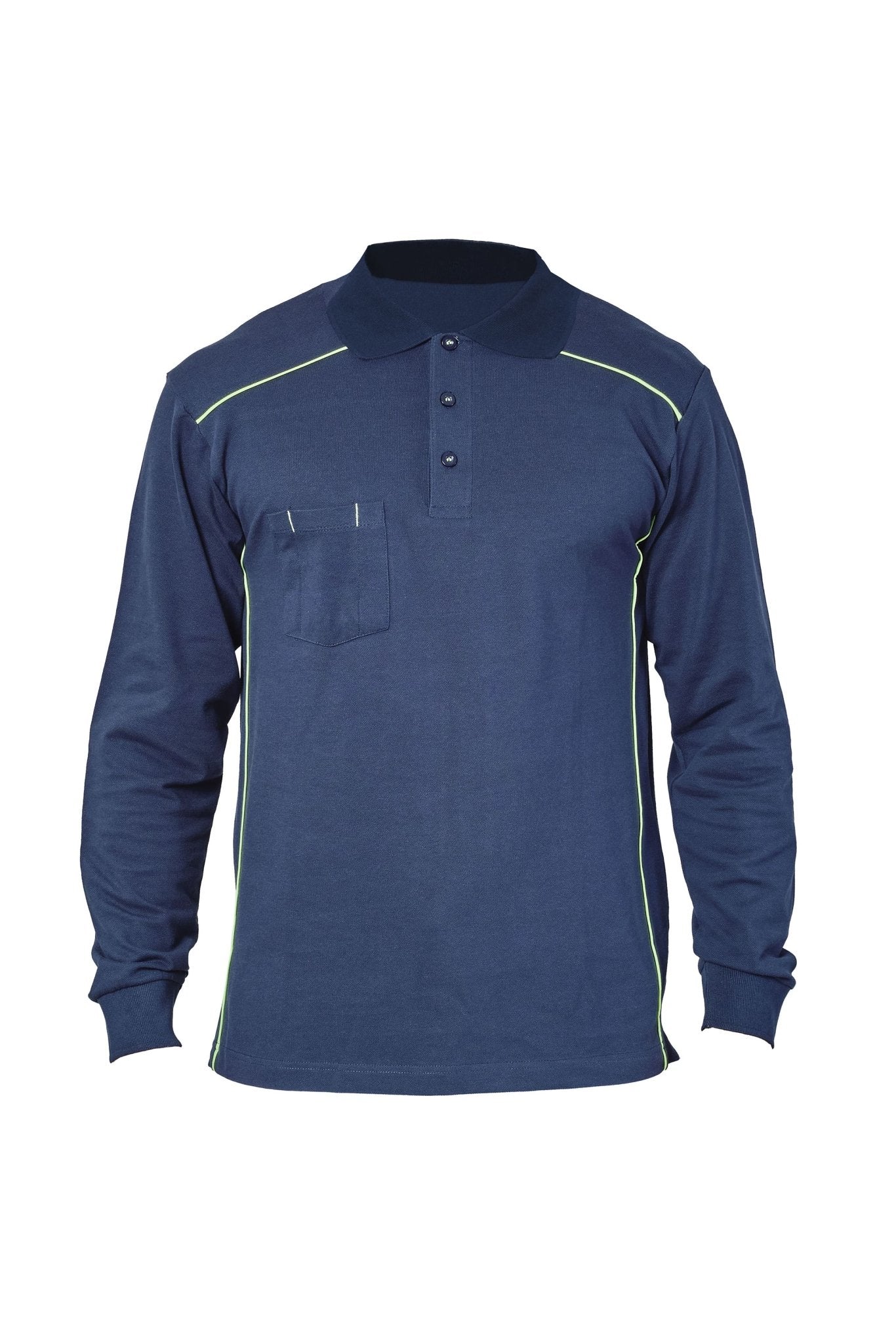 Polo in cotone elasticizzato maniche lunghe JRC Bruxelles 200 gr - Westrose SRL - Abbigliamento da Lavoro Personalizzato