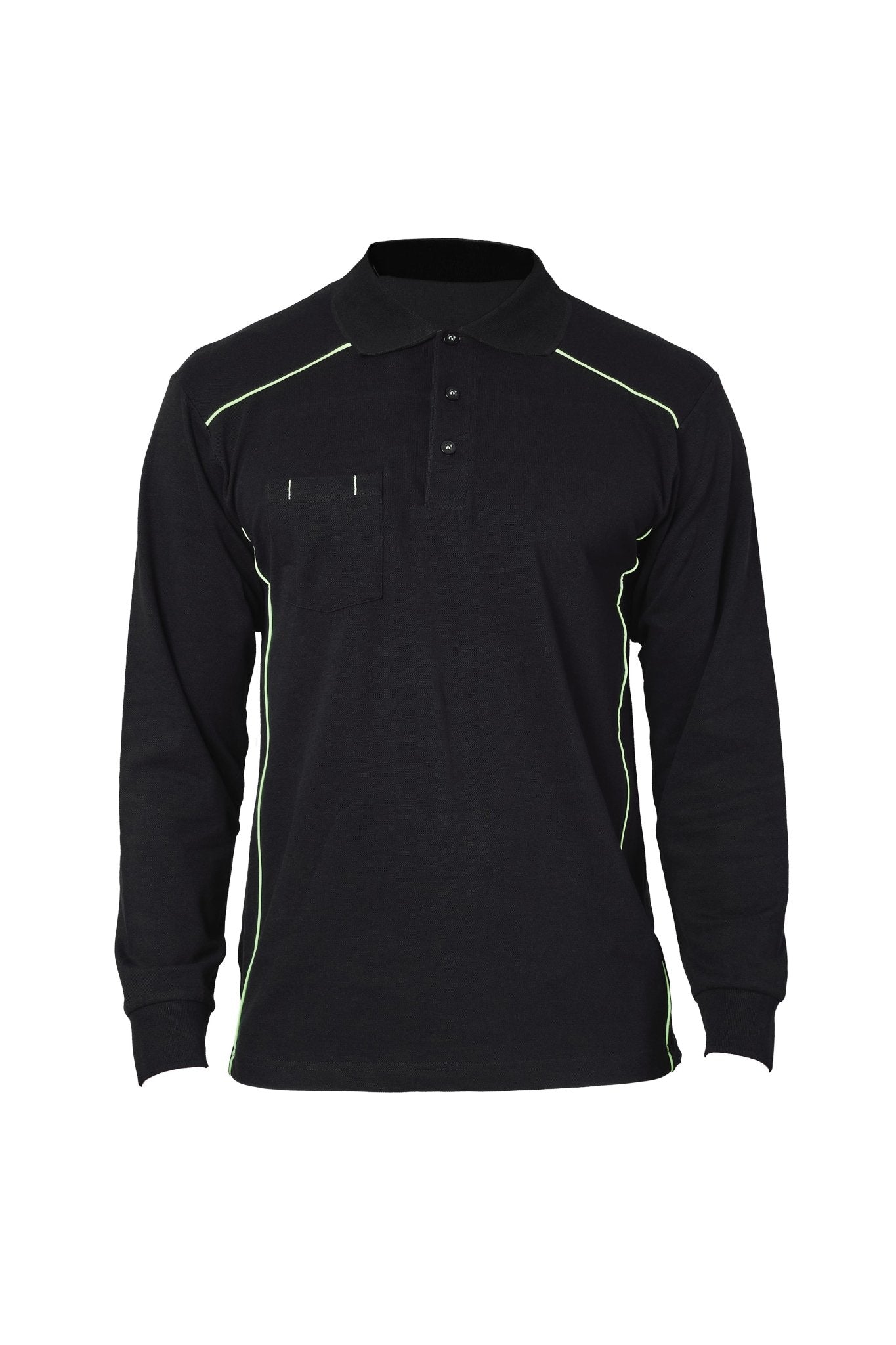 Polo in cotone elasticizzato maniche lunghe JRC Bruxelles 200 gr - Westrose SRL - Abbigliamento da Lavoro Personalizzato