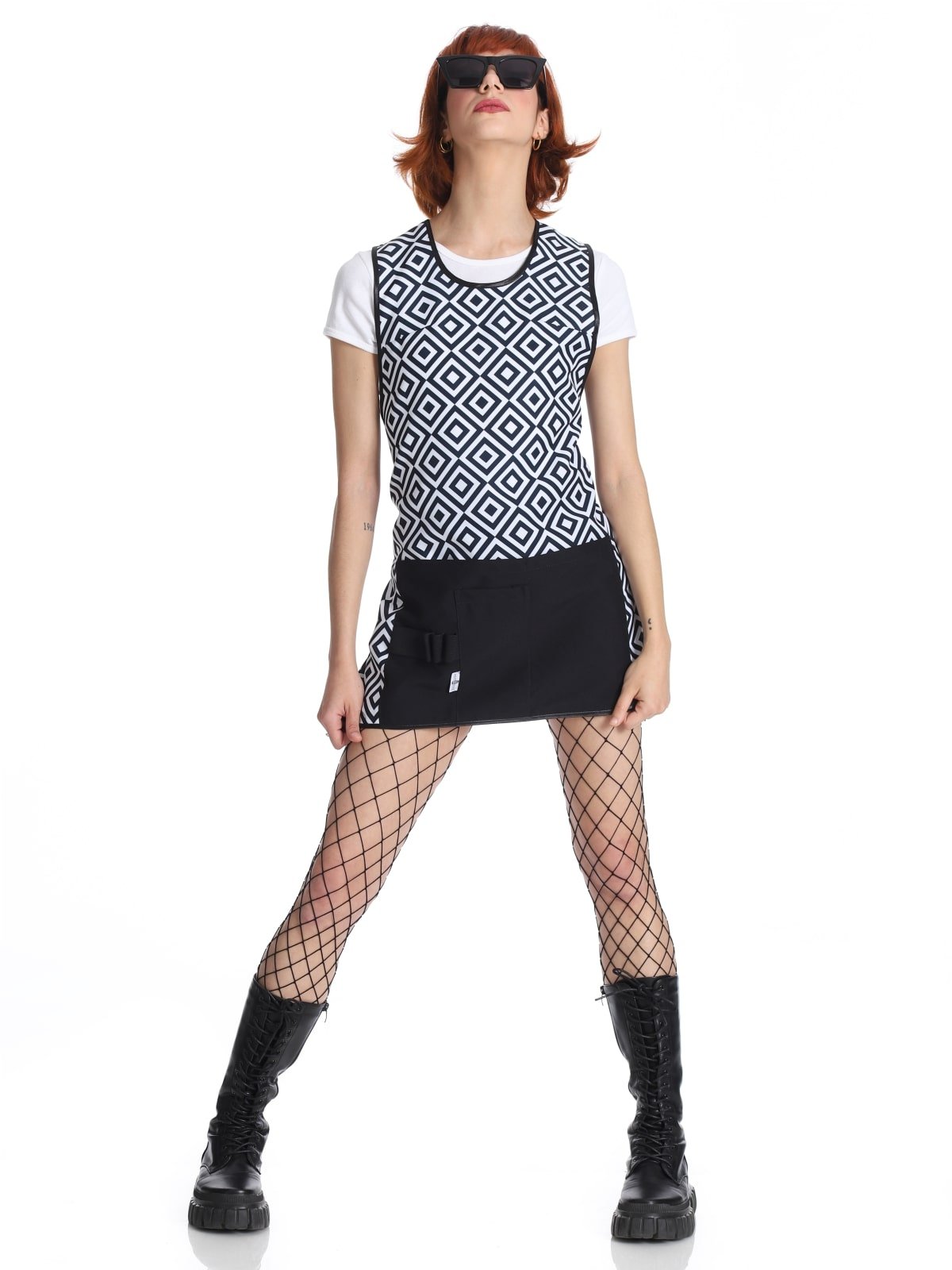 Poncho beauty taglia unica no stiro Clarissa - Westrose SRL - Abbigliamento da Lavoro Personalizzato