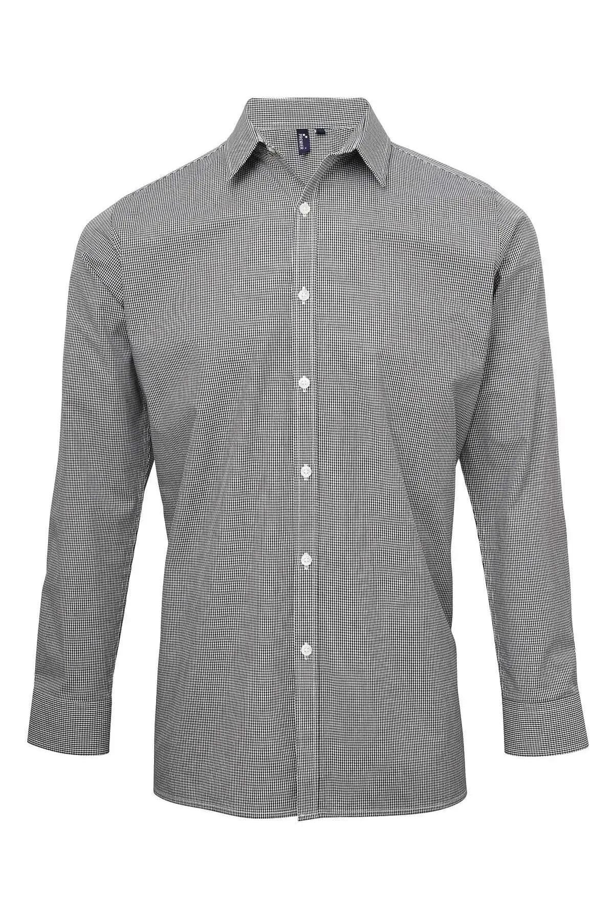 Camicia in cotone a quadretti Premier Gingham PR220