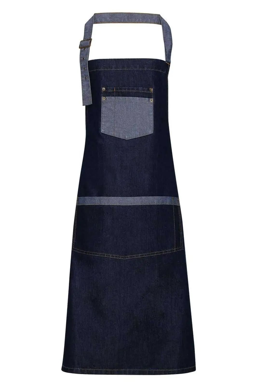 Grembiule in jeans Premier Contrast Denim PR127