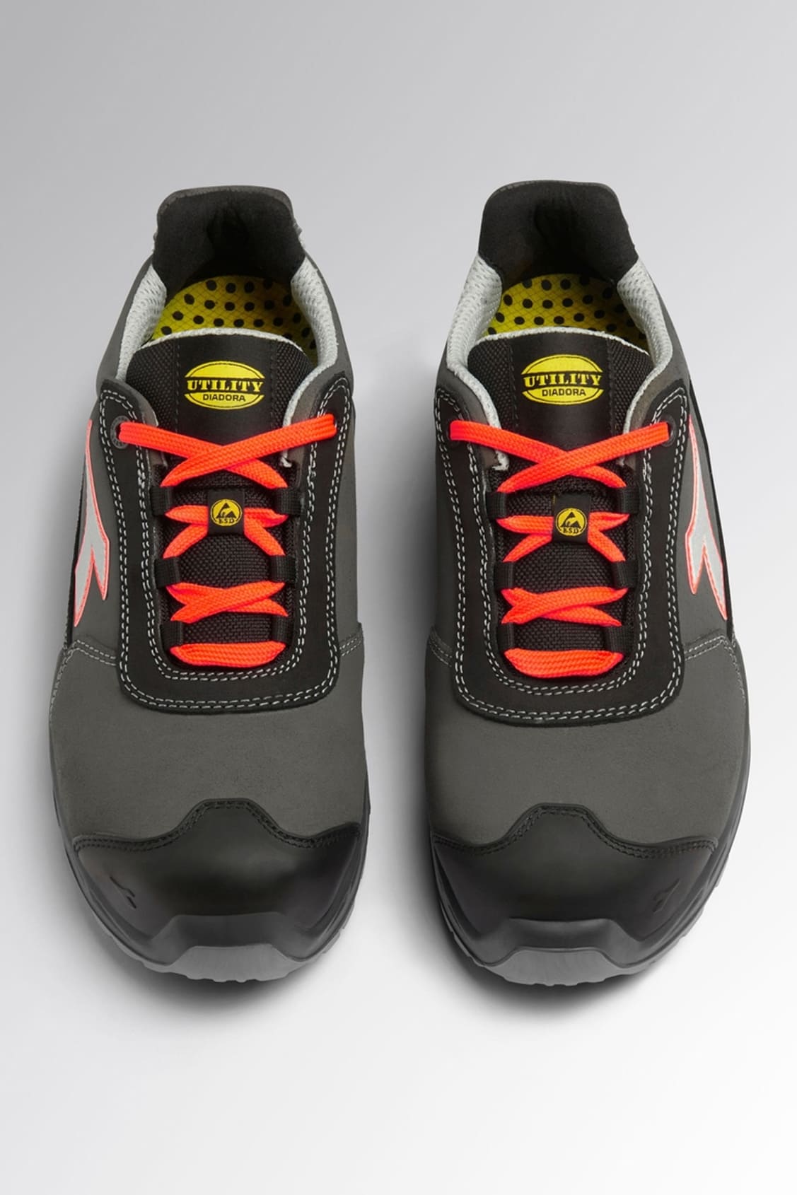 Scarpa antinfortunistica Diadora Shark Stable Imp Leat Low S3S FO SR SC ESD - Westrose SRL - Abbigliamento da Lavoro Personalizzato