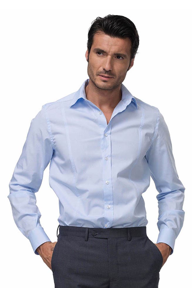 Camicia uomo in cotone Siggi James