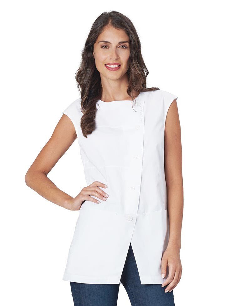 Smanicato estetista mistocotone Mara - Westrose SRL - Abbigliamento da Lavoro Personalizzato