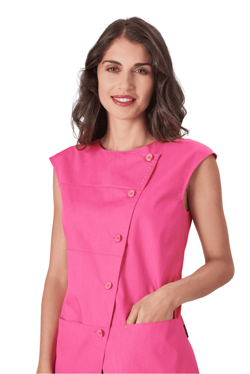 Smanicato estetista mistocotone Mara - Westrose SRL - Abbigliamento da Lavoro Personalizzato