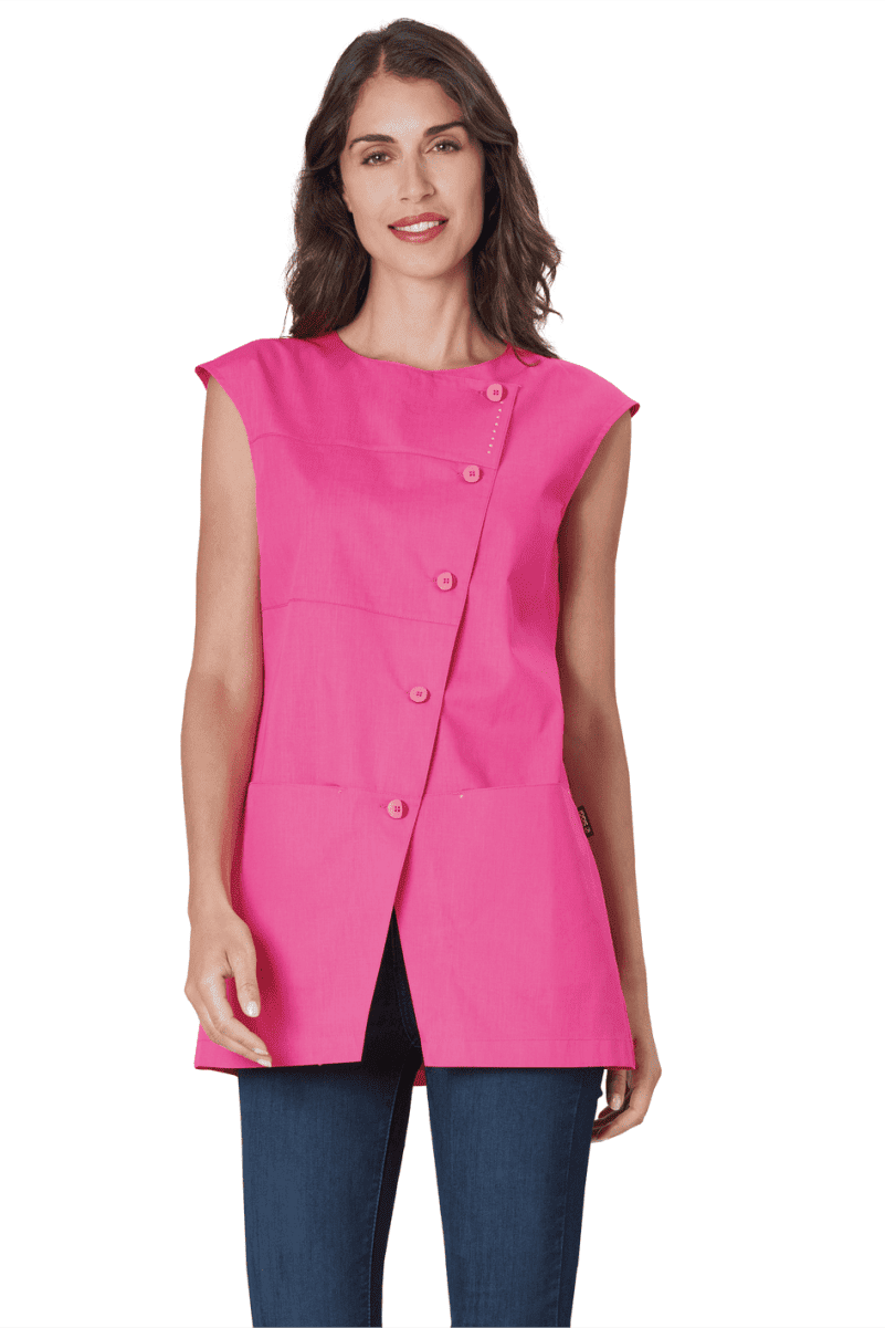 Smanicato estetista mistocotone Mara - Westrose SRL - Abbigliamento da Lavoro Personalizzato