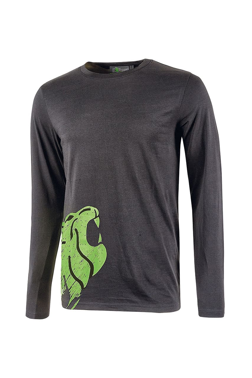 T-shirt cotone maniche lunghe U - Power Alien 190 gr - Westrose SRL - Abbigliamento da Lavoro Personalizzato