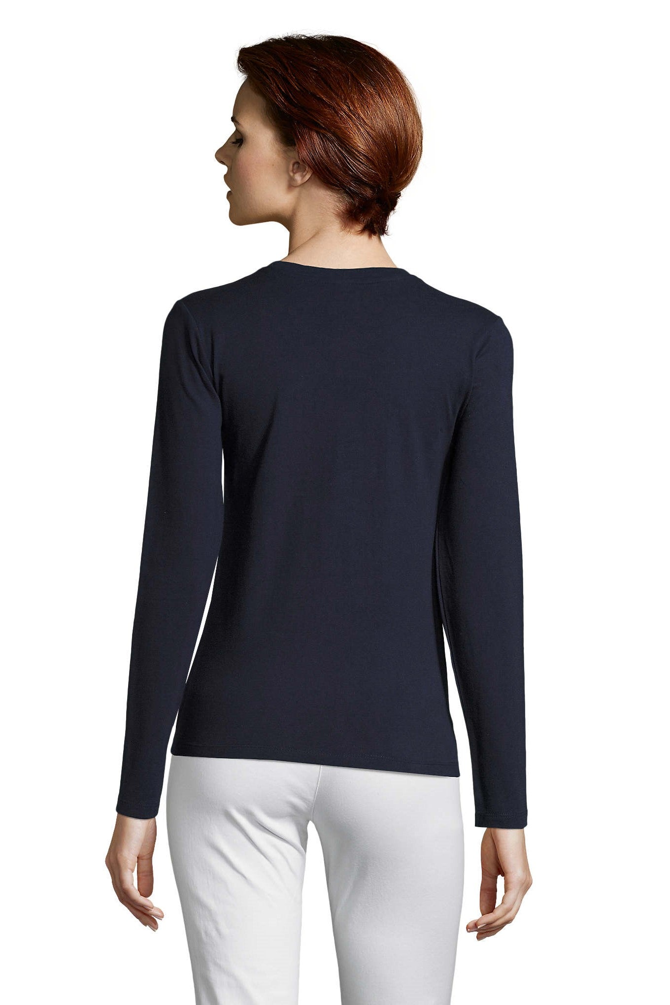 T-shirt donna cotone girocollo Imperial LSL 190 gr - Westrose SRL - Abbigliamento da Lavoro Personalizzato