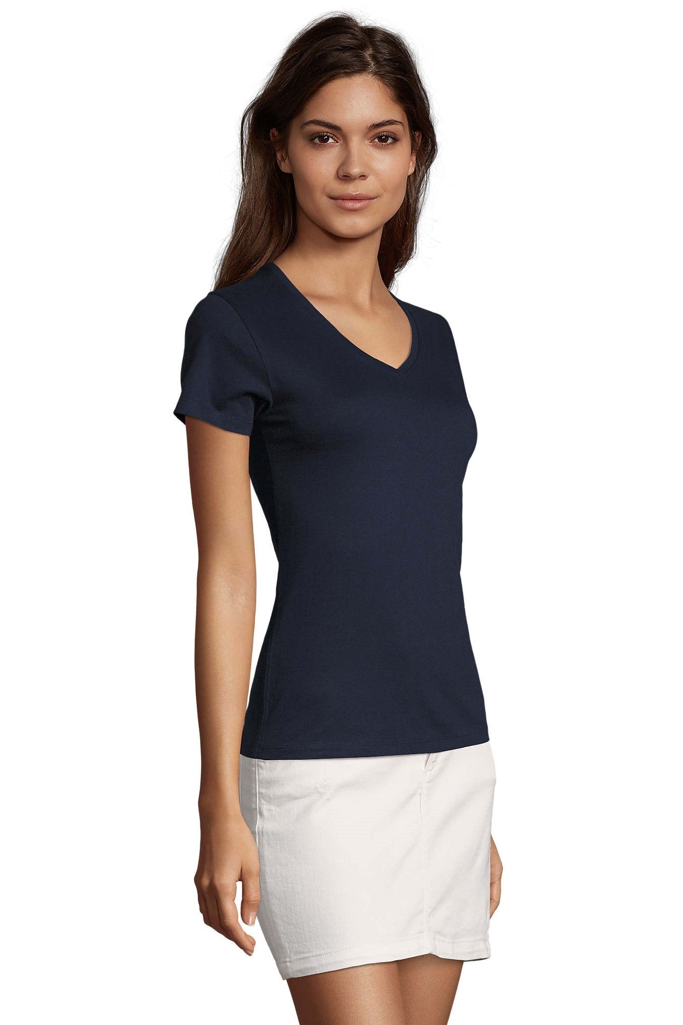 T-shirt donna cotone Imperial V 190 gr - Westrose SRL - Abbigliamento da Lavoro Personalizzato