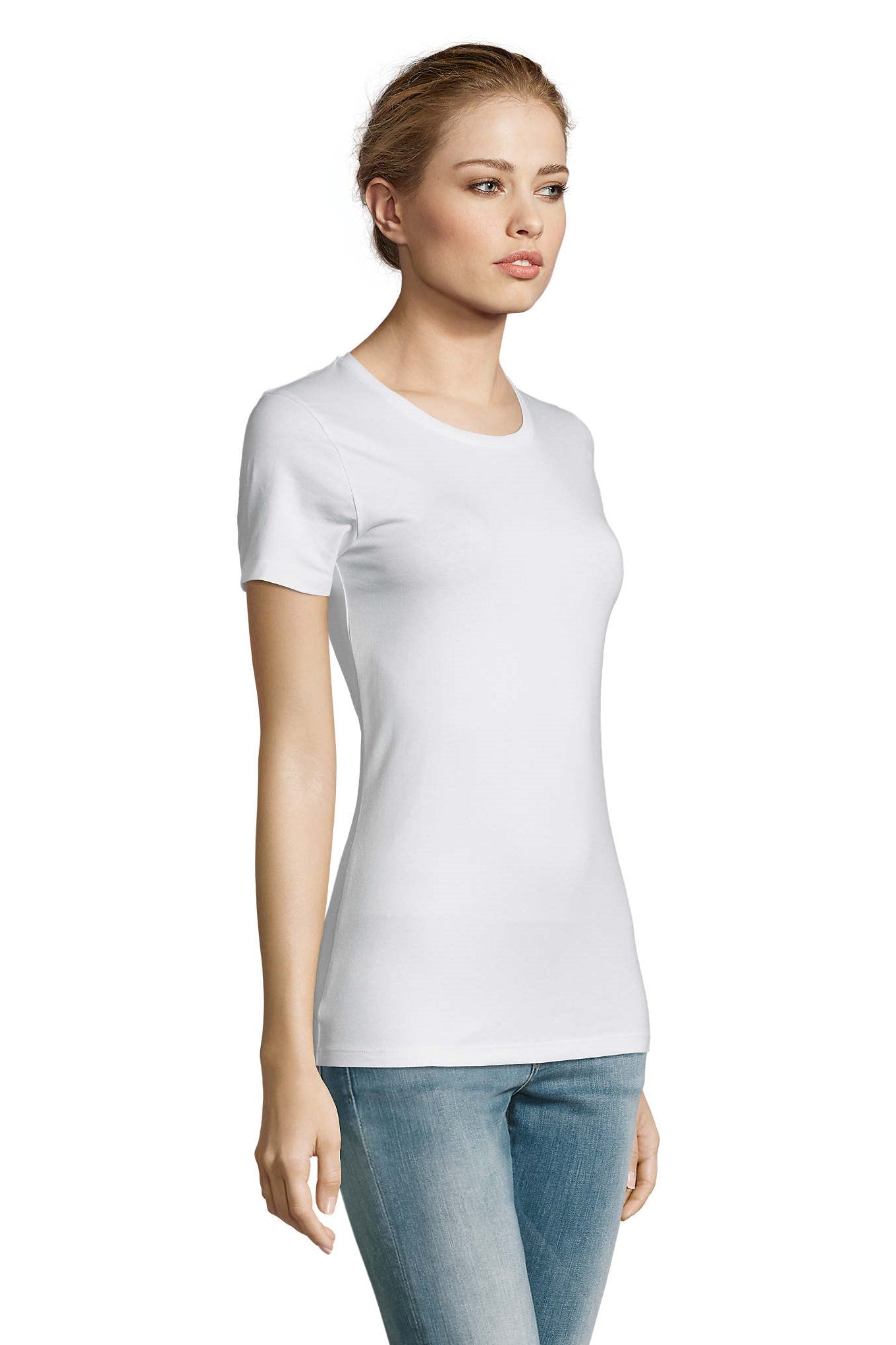 T-shirt donna cotone stretch Millenium 190 gr - Westrose SRL - Abbigliamento da Lavoro Personalizzato