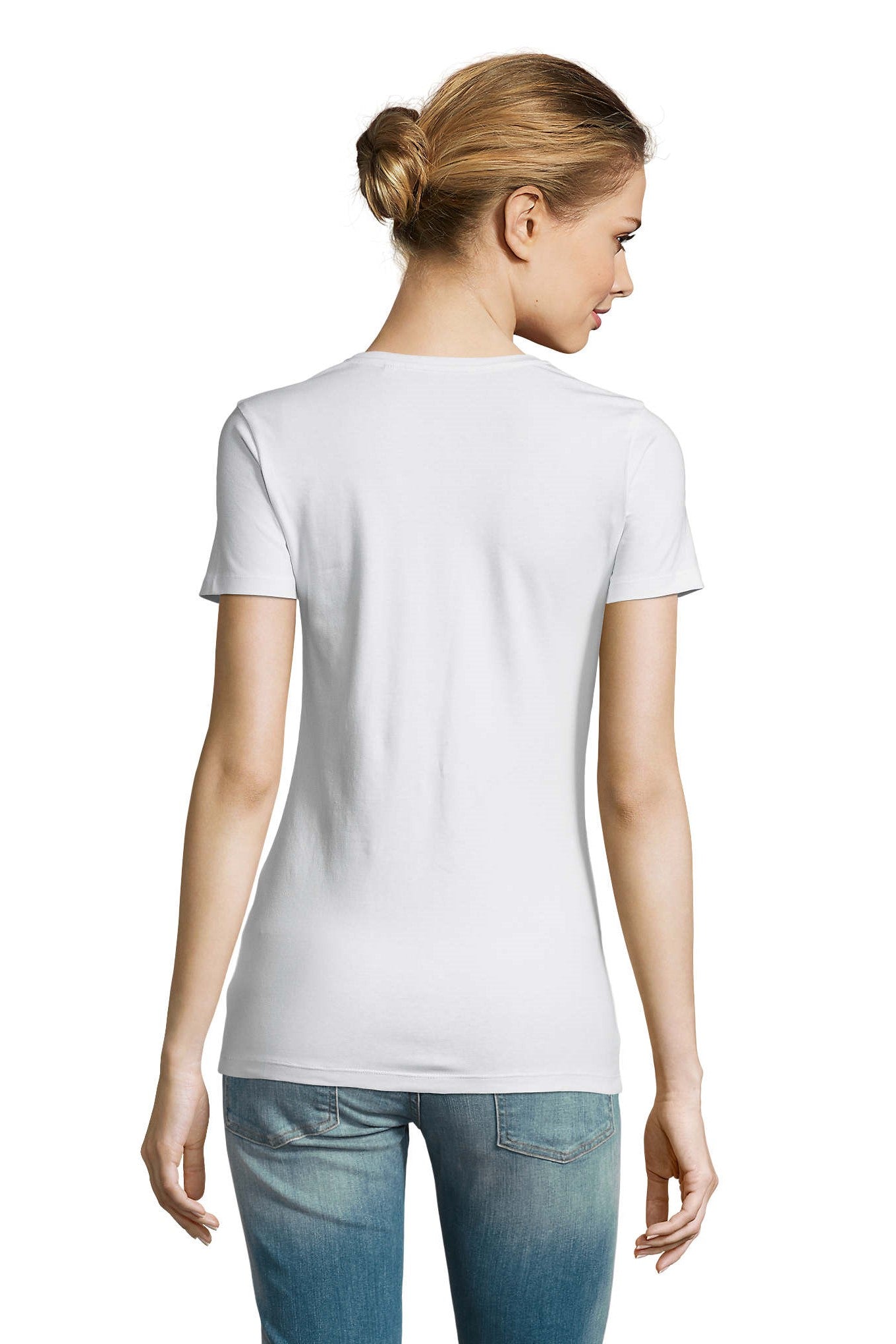T-shirt donna cotone stretch Millenium 190 gr - Westrose SRL - Abbigliamento da Lavoro Personalizzato