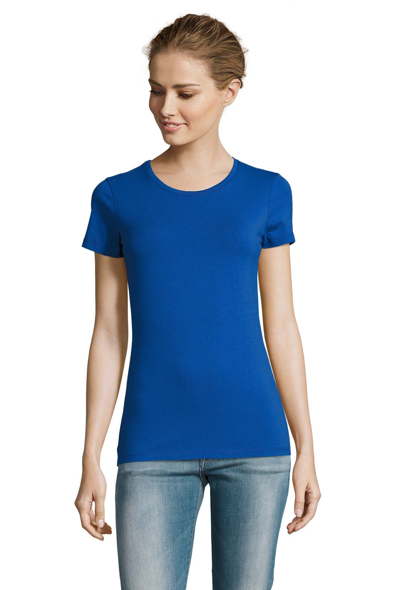 T-shirt donna cotone stretch Millenium 190 gr - Westrose SRL - Abbigliamento da Lavoro Personalizzato