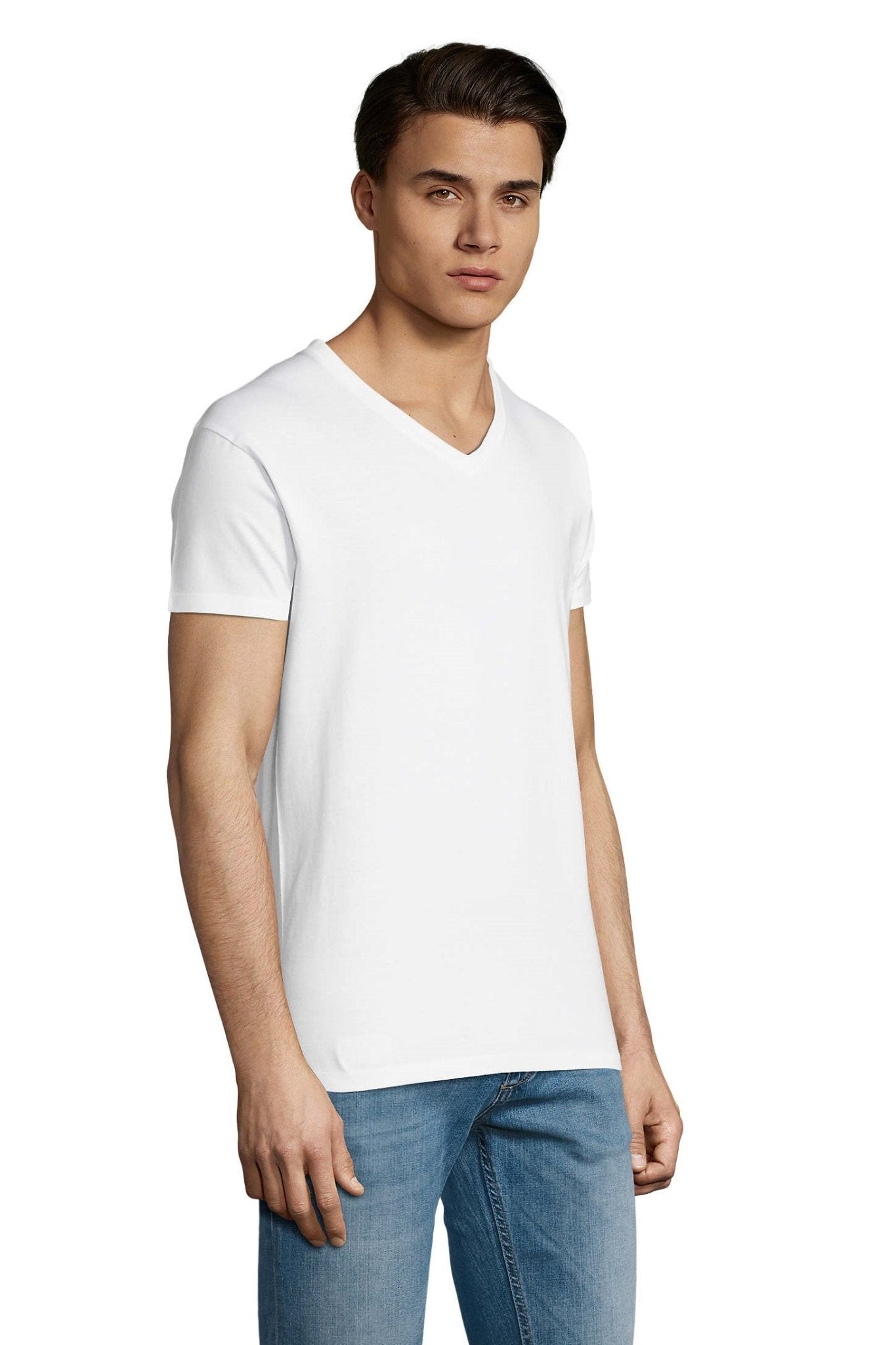 T-shirt uomo cotone scollo V Imperial V 190 gr - Westrose SRL - Abbigliamento da Lavoro Personalizzato