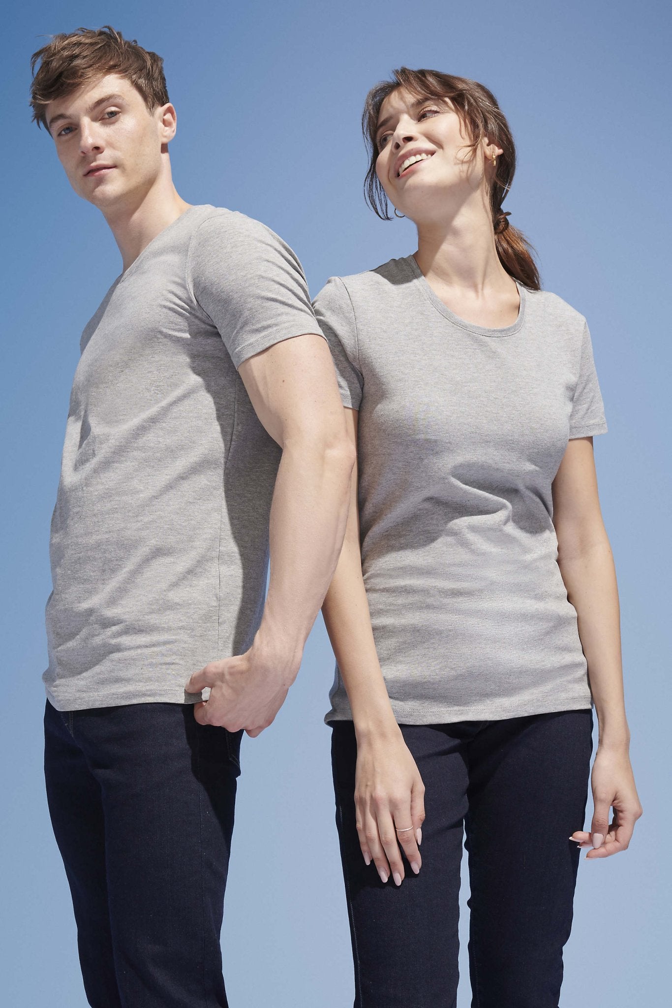 T-shirt uomo slim cotone stretch Millenium 190 gr - Westrose SRL - Abbigliamento da Lavoro Personalizzato