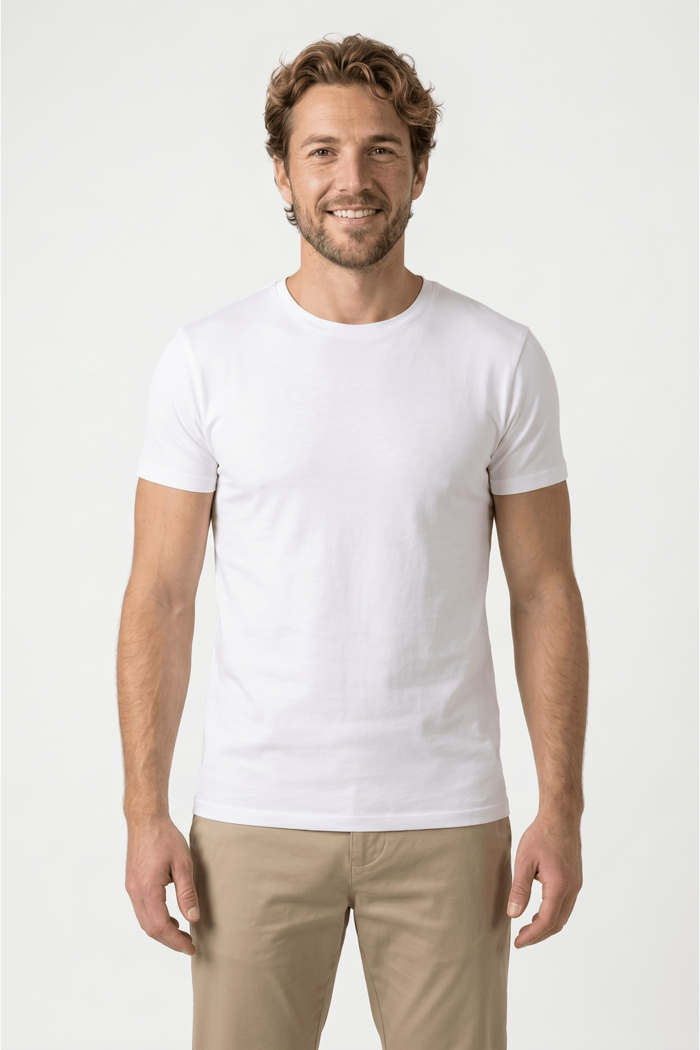 T-shirt uomo slim cotone stretch Millenium 190 gr - Westrose