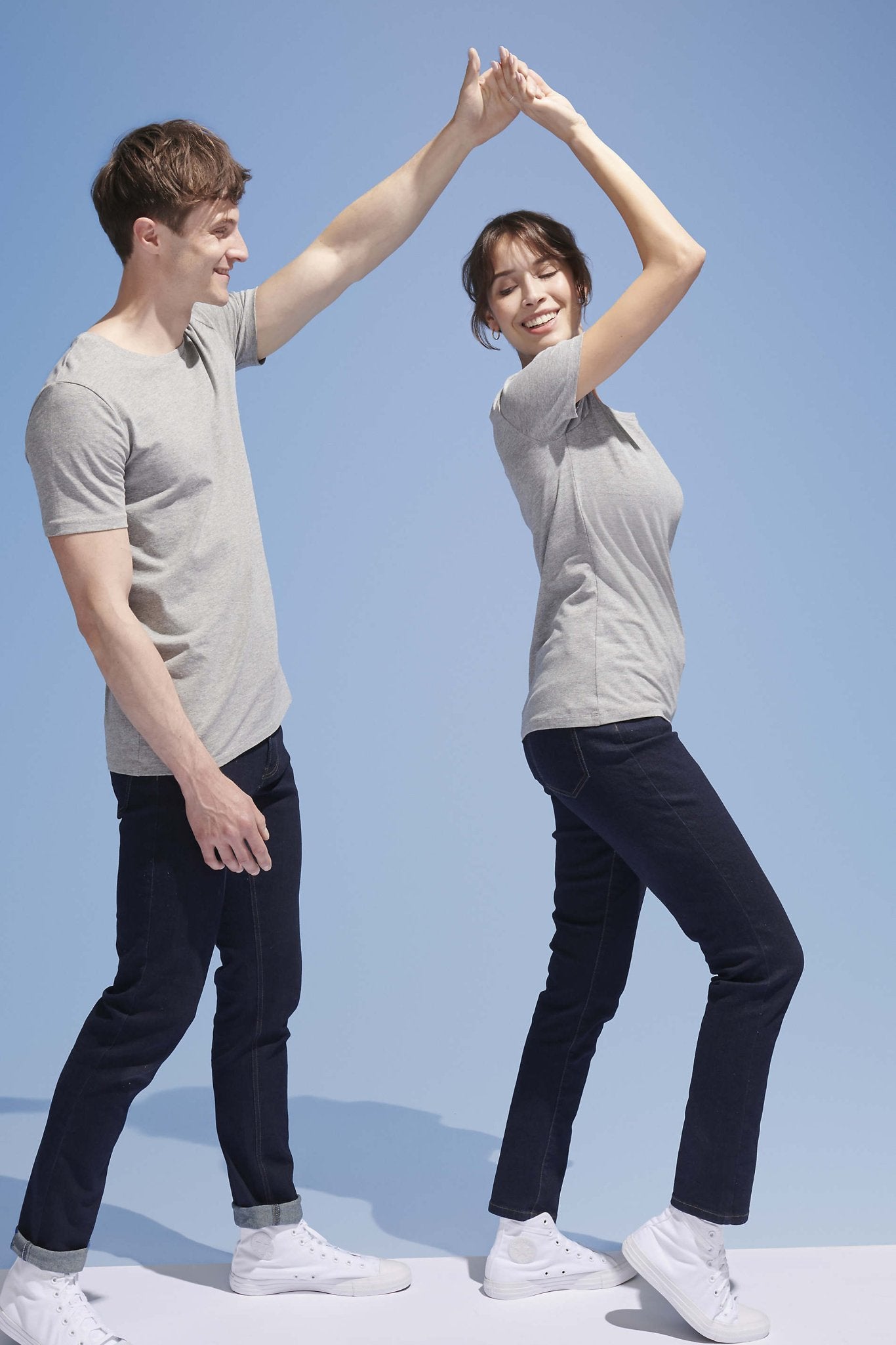 T-shirt uomo slim cotone stretch Millenium 190 gr - Westrose SRL - Abbigliamento da Lavoro Personalizzato